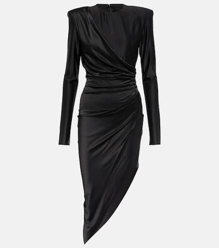 Vestido corto en jersey drapeado - Alexandre Vauthier - Modalova