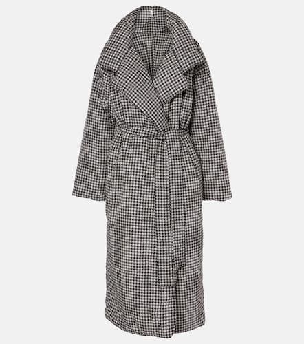 Sleeping Bag houndstooth wrap coat - Norma Kamali - Modalova