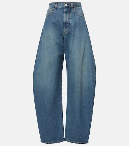 Alaïa High-Rise Barrel Jeans - Alaia - Modalova