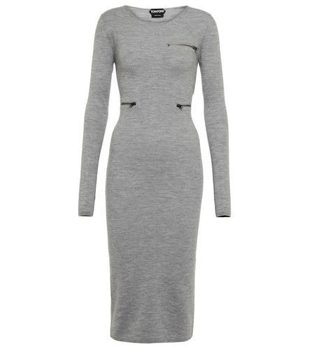 Tom Ford Wool-blend midi dress - Tom Ford - Modalova