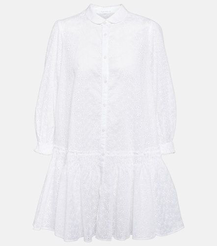 Tesorino embroidered cotton shirt dress - Poupette St Barth - Modalova