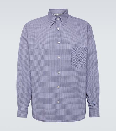 Camisa de algodón a cuadros - Acne Studios - Modalova