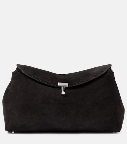 Toteme Clutch T-Lock in suede - Toteme - Modalova