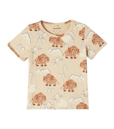 Mammoth cotton-blend jersey T-shirt - Mini Rodini - Modalova