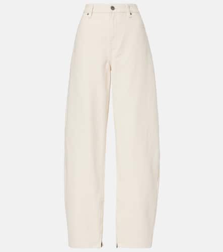 High-rise barrel-leg jeans - Self-Portrait - Modalova