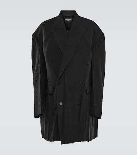 Balenciaga Oversized linen coat - Balenciaga - Modalova