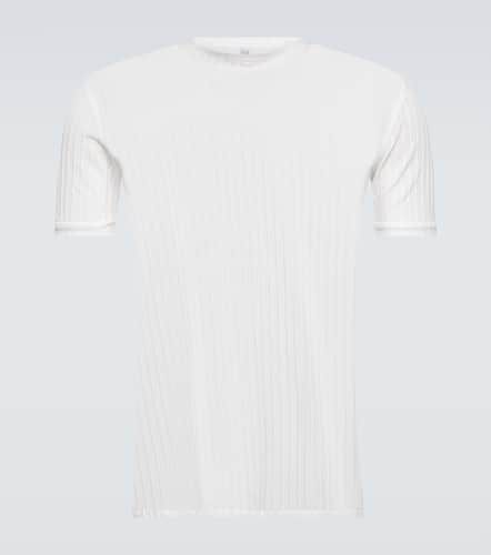 Striped cotton-blend jersey T-shirt - Winnie New York - Modalova