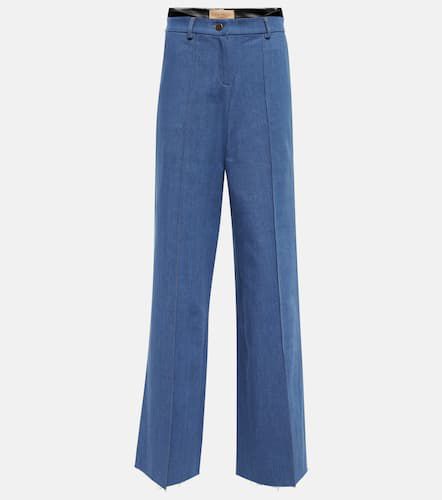 Aya Muse Ule low-rise denim pants - Aya Muse - Modalova