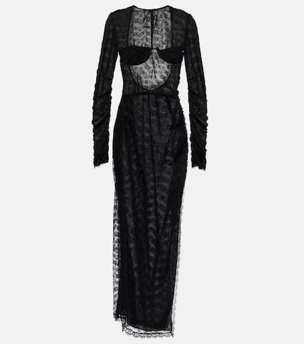 Alessandra Rich Lace maxi dress - Alessandra Rich - Modalova