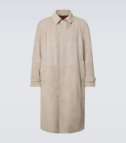 Brunello Cucinelli Suede overcoat - Brunello Cucinelli - Modalova