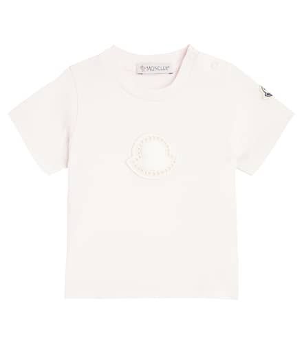 Baby - T-shirt in jersey di misto cotone - Moncler Enfant - Modalova