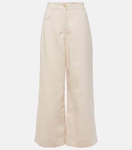 Lapo high-rise linen wide-leg pants - 'S Max Mara - Modalova