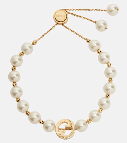 Gucci Interlocking G pearl bracelet - Gucci - Modalova
