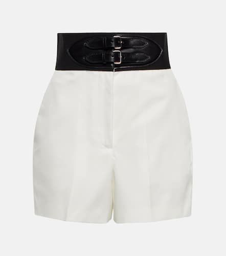 AlaÃ¯a Belted high-rise shorts - Alaia - Modalova
