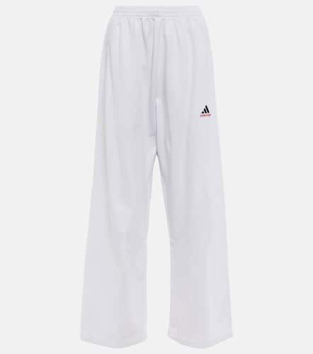 X Adidas pantalones Baggy de forro polar - Balenciaga - Modalova