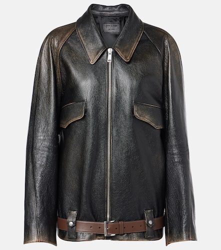 Prada Leather jacket - Prada - Modalova