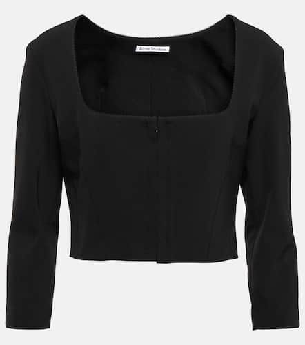 Acne Studios Crop top de jersey - Acne Studios - Modalova