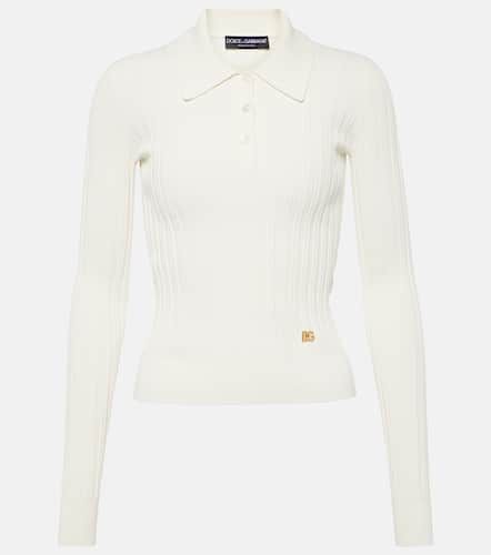 Long-sleeved polo shirt - Dolce&Gabbana - Modalova