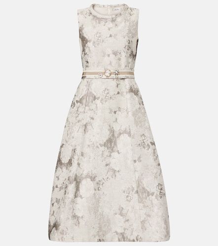 Vestido midi en mezcla de algodón en jacquard - 'S Max Mara - Modalova