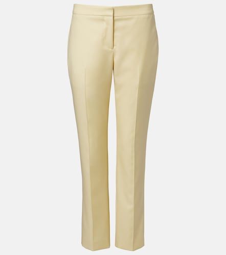 McQueen Cropped straight pants - McQueen - Modalova