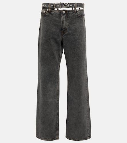 Jeans a gamba larga con cintura - Y/Project - Modalova