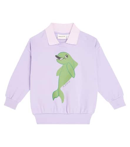 Sudadera Dolphin de algodón estampada - Mini Rodini - Modalova