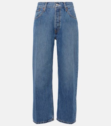 High-Rise Straight Jeans Loose Crop - Re/Done - Modalova