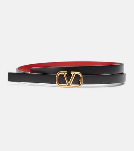 VLogo Signature 10 reversible leather belt - Valentino Garavani - Modalova