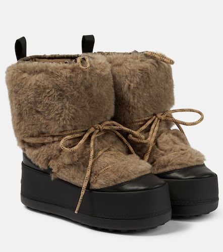 Teddy shearling ankle boots - Max Mara - Modalova