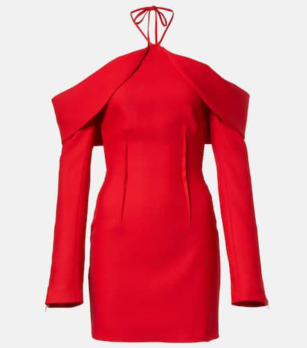 David Koma Wool-blend minidress - David Koma - Modalova