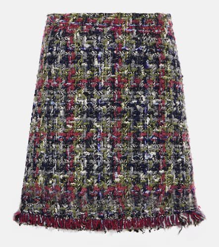 Minigonna in tweed di misto lana - Etro - Modalova