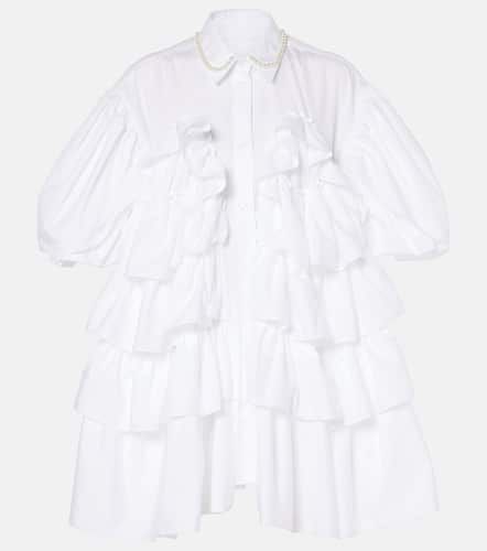 Camicia in cotone con balze - Simone Rocha - Modalova