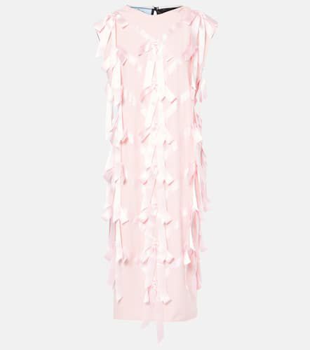 Prada Ribbon midi dress - Prada - Modalova