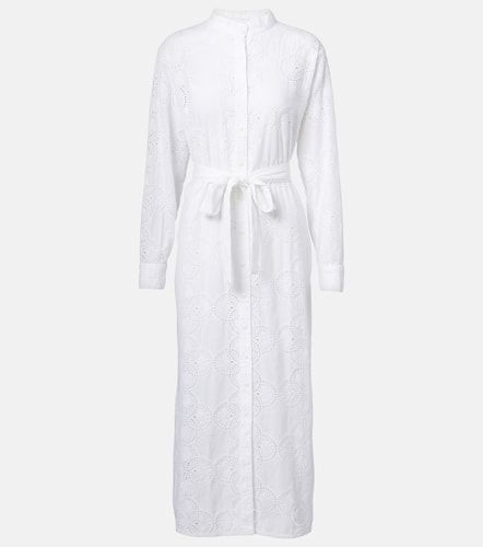 Luann broderie anglaise cotton midi dress - Melissa Odabash - Modalova