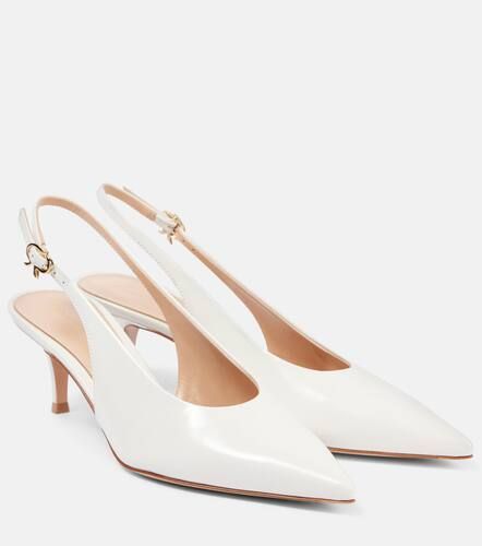 Robbie Sling 55 leather slingback pumps - Gianvito Rossi - Modalova