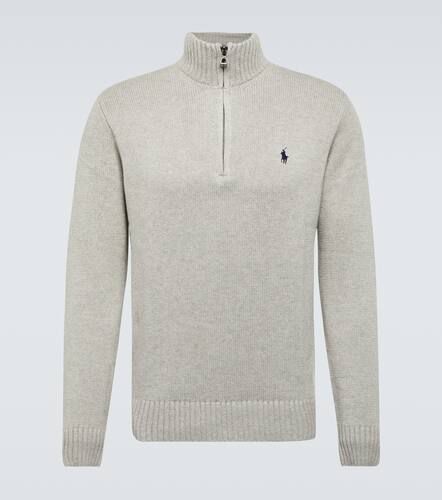 Quarter-zip cotton sweater - Polo Ralph Lauren - Modalova