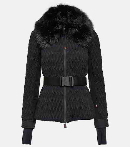 Plantrey faux fur-trimmed ski jacket - Moncler Grenoble - Modalova