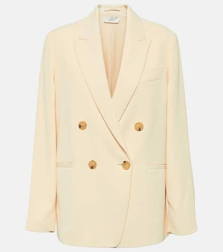 Double-breasted crÃªpe blazer - Vince - Modalova