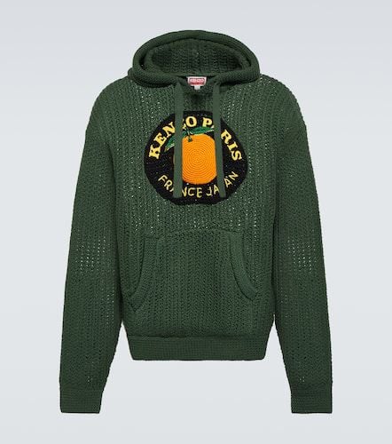 Fruit Stickers cotton sweatshirt - Kenzo - Modalova