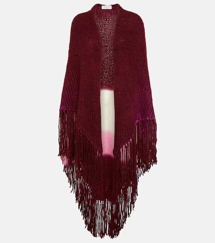 Lauren fringed cashmere poncho - Gabriela Hearst - Modalova