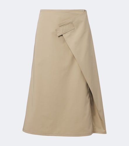 Falda envolvente de algodón - Bottega Veneta - Modalova