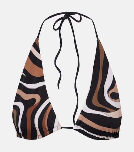 Pucci Marmo triangle bikini top - Pucci - Modalova