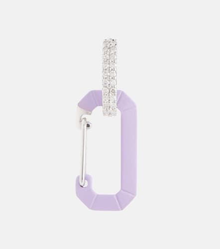 Chiara Small 18kt gold single earring with diamonds - Eera - Modalova