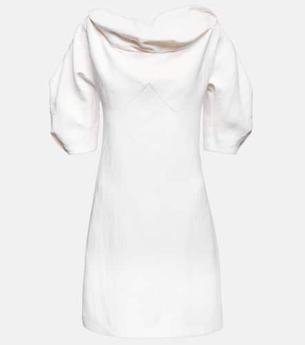 A-line linen-blend minidress - Jil Sander - Modalova