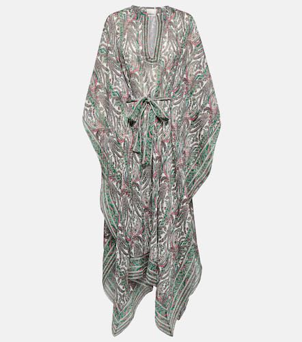 Floral cotton and silk maxi dress - Isabel Marant - Modalova