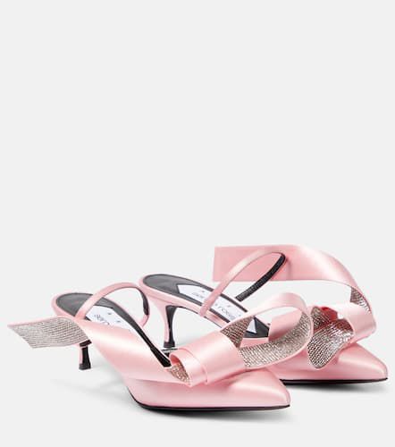 X Sergio Rossi Marquise crystal-embellished mules - Area - Modalova