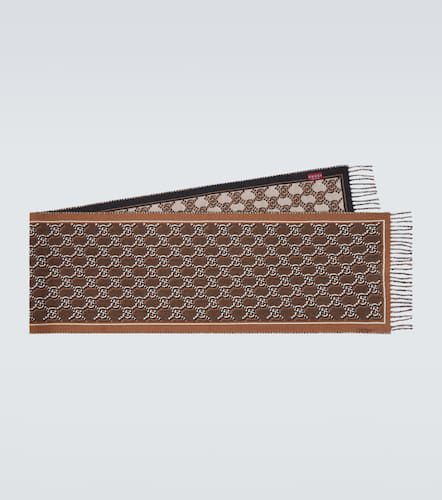 Bufanda GG Shadow de lana en jacquard - Gucci - Modalova