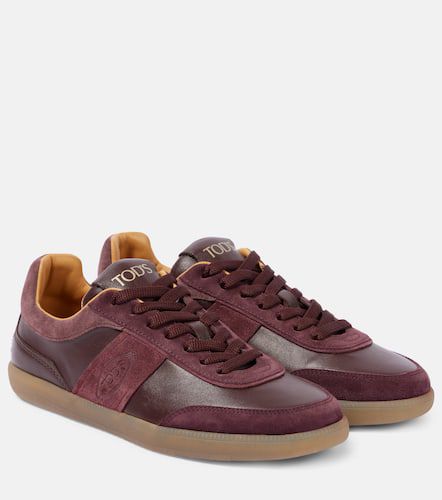 Sneakers Tabs aus Leder und Veloursleder - Tod's - Modalova