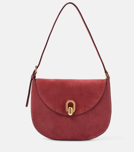 Tondo Small suede shoulder bag - Savette - Modalova