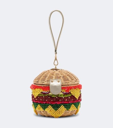 Cheeseburger Deluxe embellished clutch - Judith Leiber Couture - Modalova